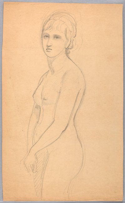 Nu féminin debout - Daniel Huntington