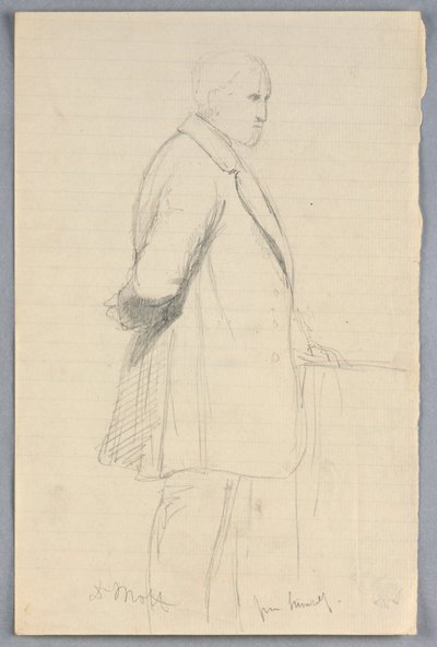 Étude du Dr. Mott pour "Groupe scientifique" - Daniel Huntington