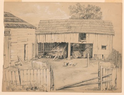 Ferme de Thompson à North Conway, New Hampshire - Daniel Huntington