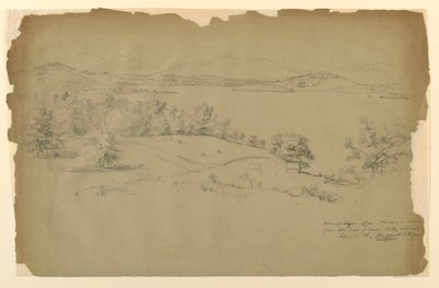 Lac Winnipesaukee, Chocorua au loin - Daniel Huntington