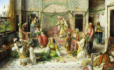 Décoration du harem - Daniel Israel