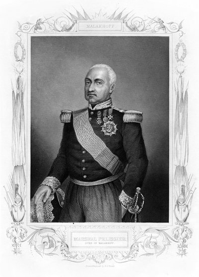 Aimable Jean Jacques Pélissier, duc de Malakoff, maréchal de France, XIXe siècle - Daniel John Pound