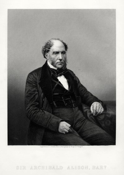 Archibald Alison, écrivain didactique et philosophique écossais, vers 1880 - Daniel John Pound