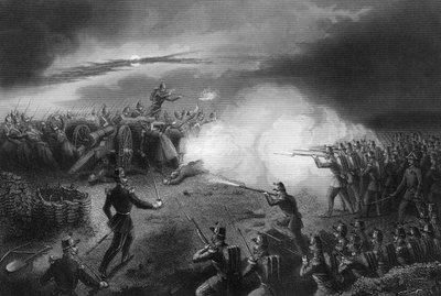 Attaque et repousse des Russes, devant Sébastopol, Guerre de Crimée, 1857 - Daniel John Pound