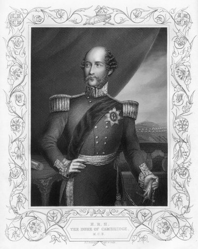 Prince George 1819-1904, duc de Cambridge, 1857 - Daniel John Pound