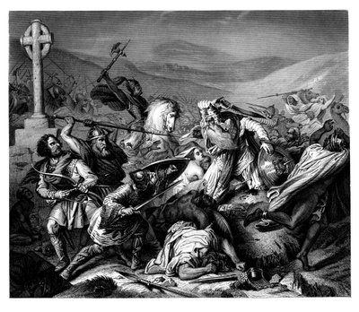 La Bataille de Poitiers, 732 AD, 1875 - Daniel John Pound