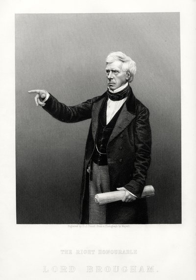 Le très honorable Henry Brougham, Lord grand chancelier de Grande-Bretagne, vers 1880 - Daniel John Pound