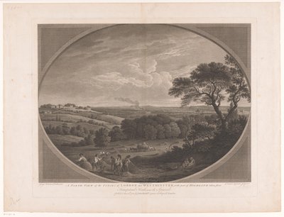 Vue de Londres depuis Hampstead Heath - Daniel Lerpinière
