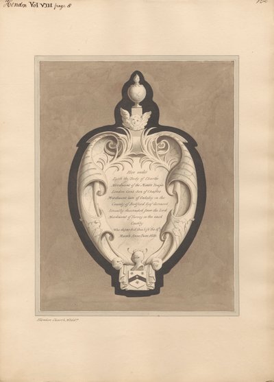 Mémorial à Charles Mordaunt de l