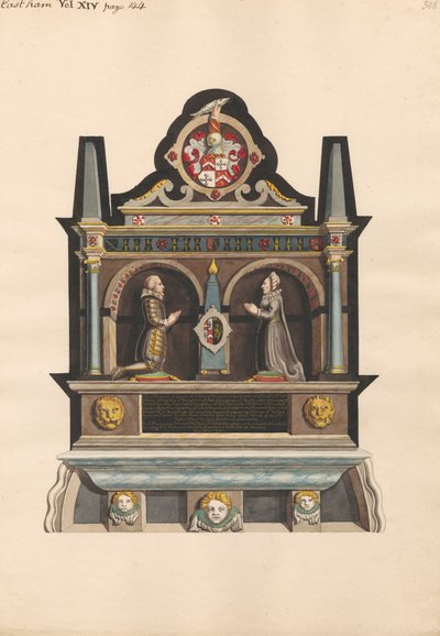 Mémorial à Giles Breame de l