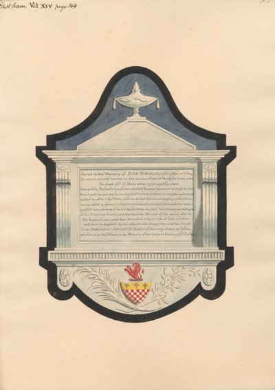 Mémorial à Inyr Burgess, de l