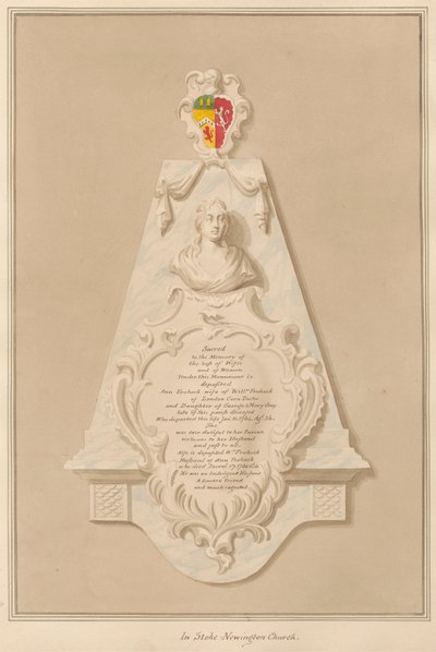 Mémorial à Loilliam et Ann Frohock de l