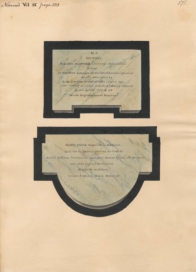 Mémorial à Richard Blundell de l