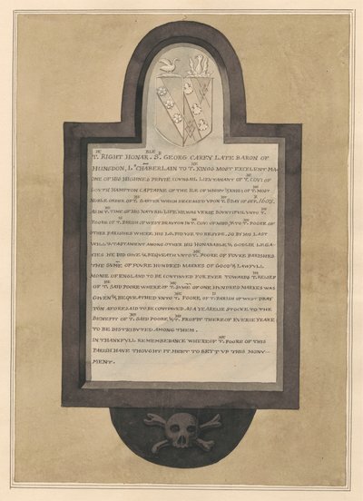 Mémorial à Sir George Carey de l