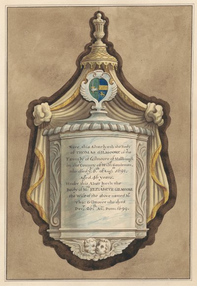 Mémorial à Thomas Gilmoore et Mme Elizabeth Gilmoore de l