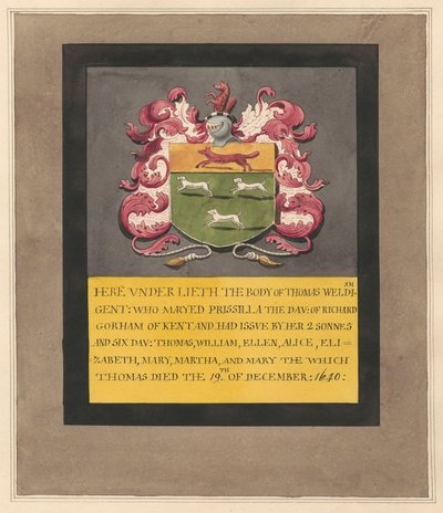 Mémorial à Thomas Weldish de l