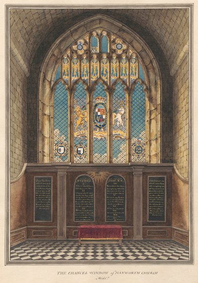 La fenêtre du chœur de l