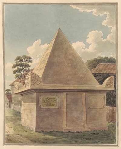 Tombe de John Greg du cimetière de Hampton - Daniel Lysons