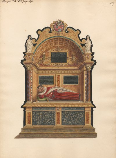 Tombe de Sir Edward Fennen de Hayes de l