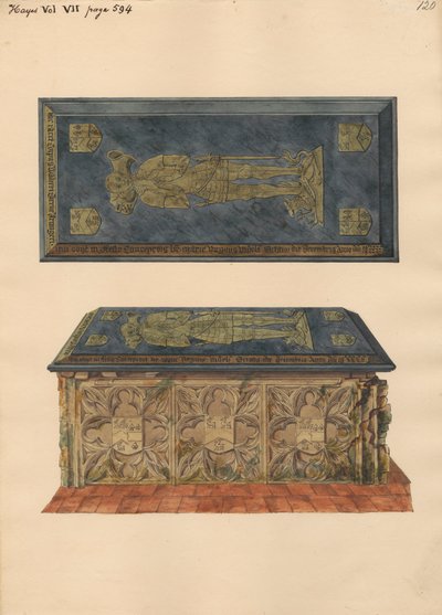 Tombe de Walter Grene de l