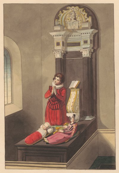 Tombe des trois enfants de Sir Thomas Savage de l