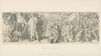 Hommage rendu à la bannière consacrée - Daniel Maclise