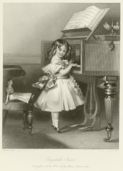 Lady Elizabeth Jane Somerville - Daniel Maclise