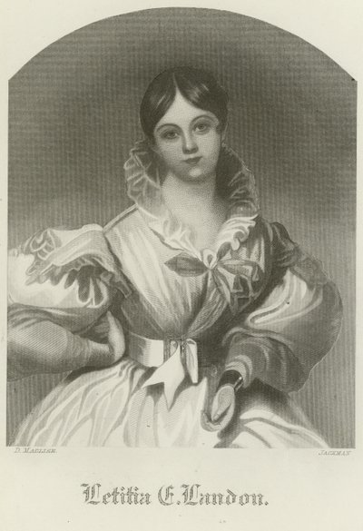 Letitia Elizabeth Landon - Daniel Maclise