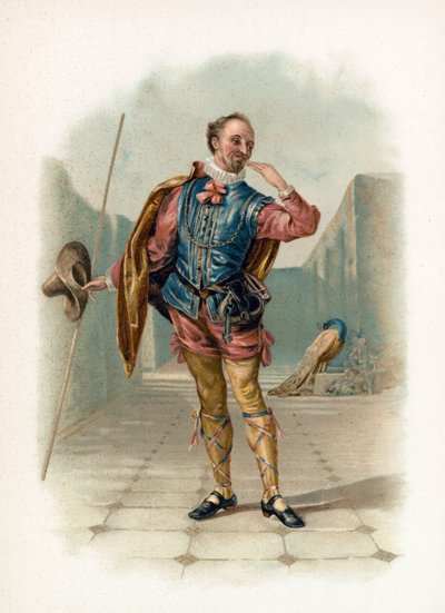 Malvolio de La Nuit des rois - Daniel Maclise