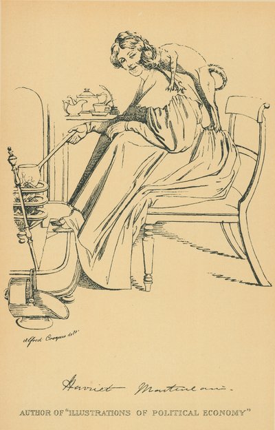 Miss Harriet Martineau - Daniel Maclise