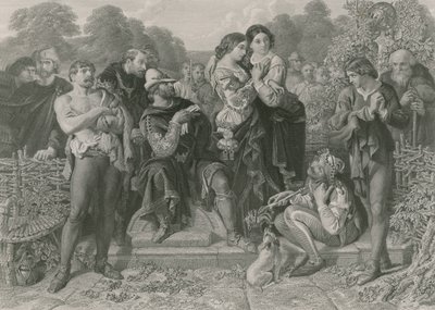 Orlando et le lutteur, Comme il vous plaira - Daniel Maclise