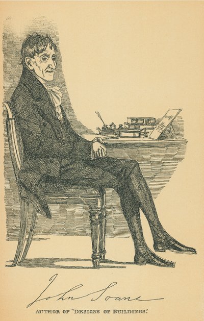 Sir John Soane - Daniel Maclise
