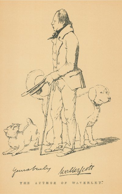 Sir Walter Scott - Daniel Maclise