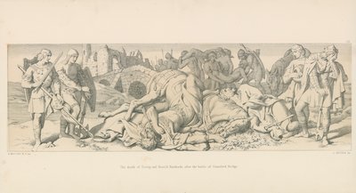 La mort de Tostig et Harold Hardrada, après la bataille de Stamford Bridge - Daniel Maclise