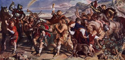 Les comtes de Desmond et Ormond - Daniel Maclise