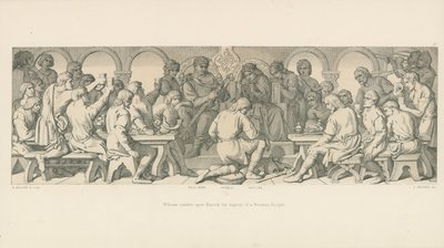 Guillaume confère à Harold la dignité de chevalier normand - Daniel Maclise