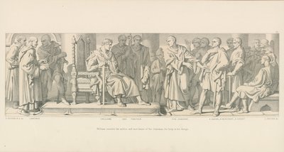 Guillaume consulte les nobles et les marchands de son duché pour obtenir de l