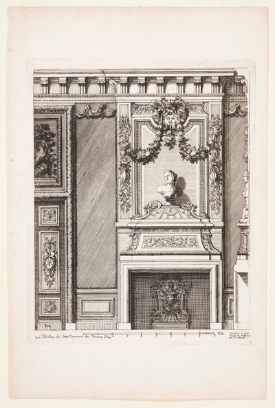 Palais De Voorst, Escalier - Daniel Marot