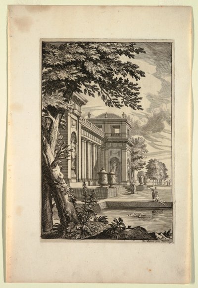 Planche dans Nouveaux Livre de Paysages - Daniel Marot
