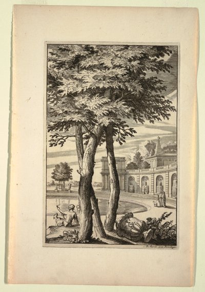 Planche dans Nouveaux Livre de Paysages - Daniel Marot
