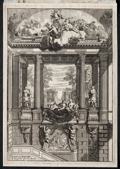 Escalier au Palais de Voorst en Hollande - Daniel Marot