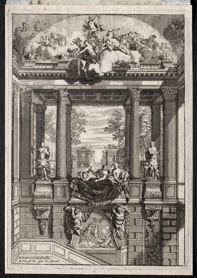 Escalier au palais de Voorst en Hollande - Daniel Marot