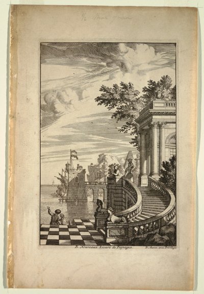 Page de Titre, Nouveaux Livre de Paysages - Daniel Marot