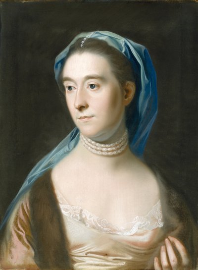 Portrait de Mme Joseph Henshaw (Sarah Henshaw, 1736?1822), c. 1770 - Daniel Mytens