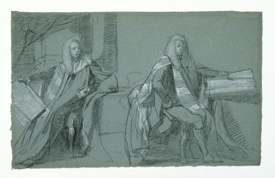 Étude pour William Murray, Premier Comte de Mansfield, 1782-1783 - Daniel Mytens