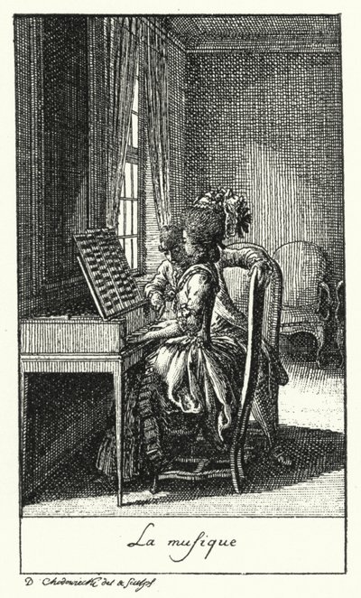 Musique - Daniel Nikolaus (after) Chodowiecki