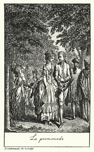 Marche (gravure) - Daniel Nikolaus (after) Chodowiecki