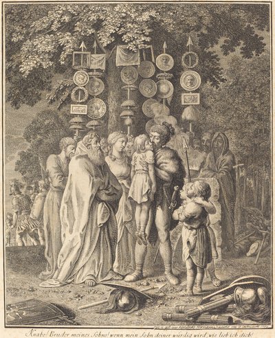 Anciens Teutons - Daniel Nikolaus Chodowiecki