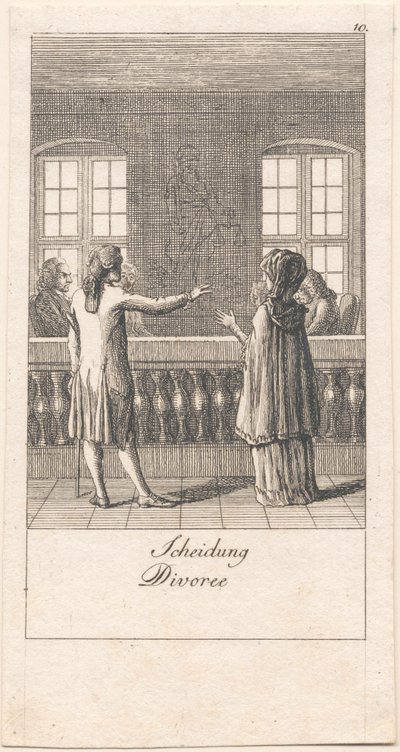 Motifs de mariage et leurs conséquences. Bl. 10 - Daniel Nikolaus Chodowiecki
