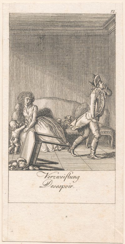 Motifs de mariage et leurs conséquences. Bl. 12 - Daniel Nikolaus Chodowiecki